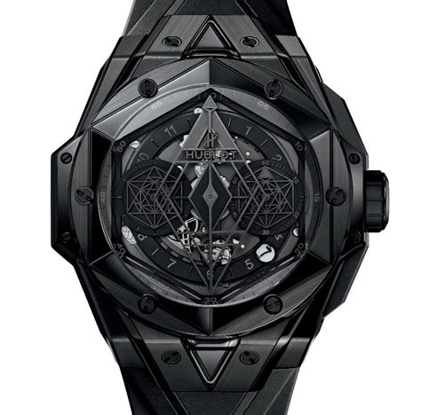 hublot big bang sang bleu 2 all black price|hublot sang bleu limited edition.